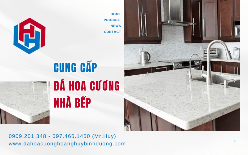 đá hoa cương nhà bếp