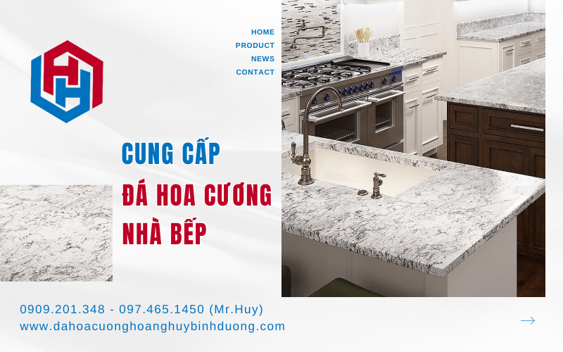 đá hoa cương nhà bếp