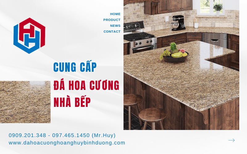 đá hoa cương nhà bếp